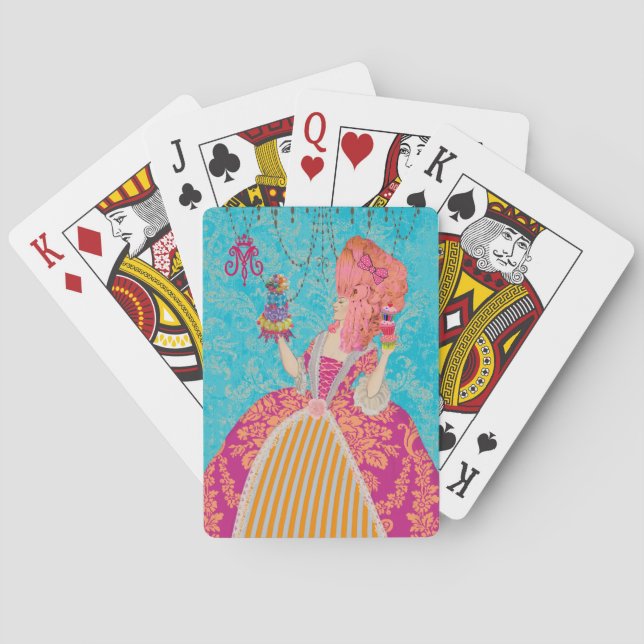 Let Them Eat Cake ~ Playing Cards #12 (Back)