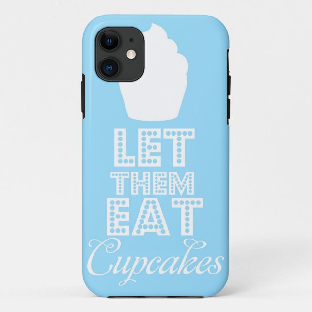 Let Them Eat Cupcakes Case-Mate iPhone Case (Back)
