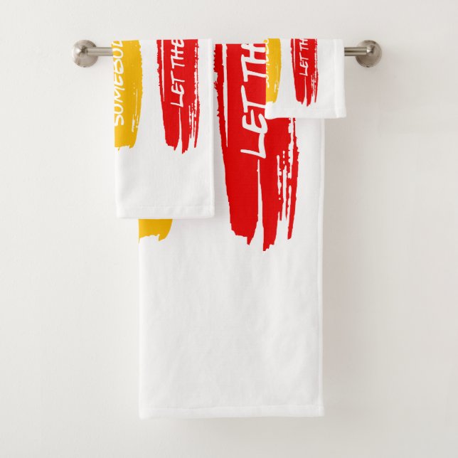 Let Them Sleep Bath Towel Set (Insitu)