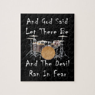 Let there Be Drummers Jigsaw Puzzle