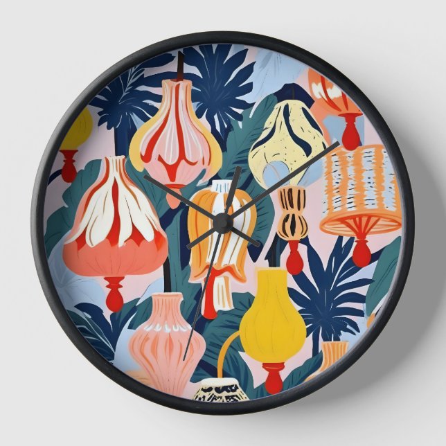 Let There Be Lamps Clock (Front)