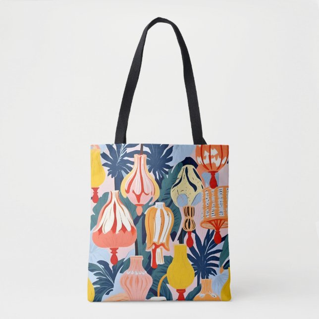 Let There Be Lamps Tote Bag (Front)