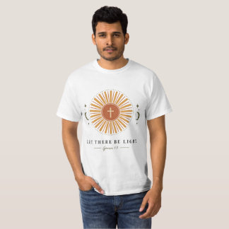 Let There Be Light Christian Faith Men's T-Shirt