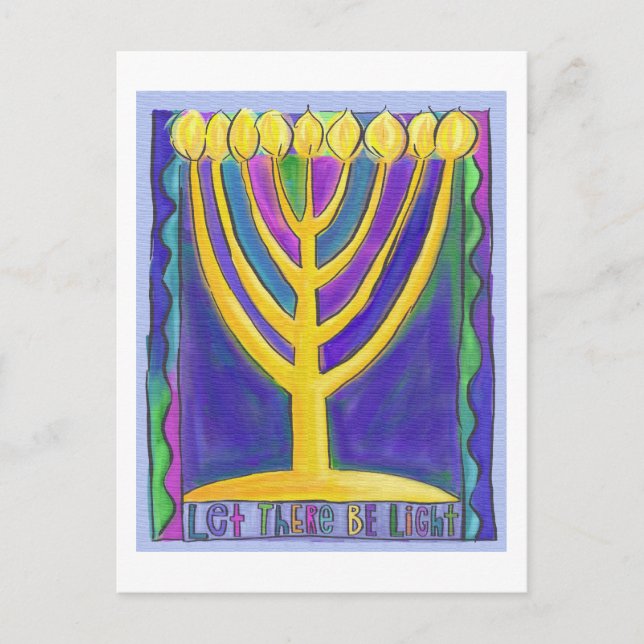 Let There Be Light Postcard (Front)