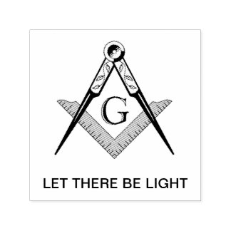 Let there be light rubber stamp