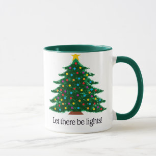 Let there be lights -- Tree Mug