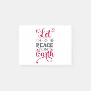 Let there be peace on post-it notes