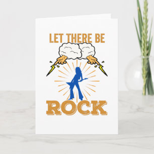 Let There Be Rock Music Card