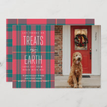 Let There Be Treats on Earth Pet Photo Holiday 