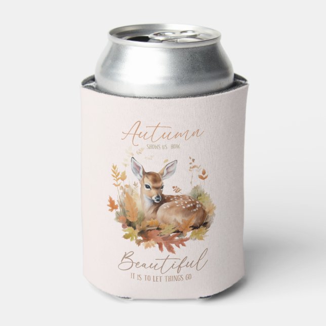Let Things Go Autumn Can Cooler (Can Front)