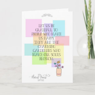 Let us be grateful Thank You Card