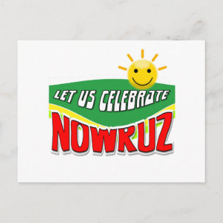 Let us celebrate Nowruz Postcard