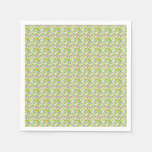 Let Us Live Like Flowers Napkin