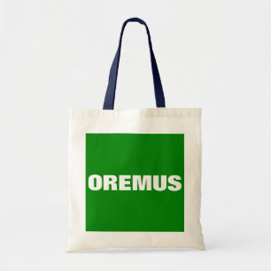 Let Us Pray Graphic Tote Bag