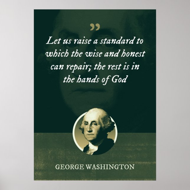 Let us raise a standard to which the wise poster (Front)