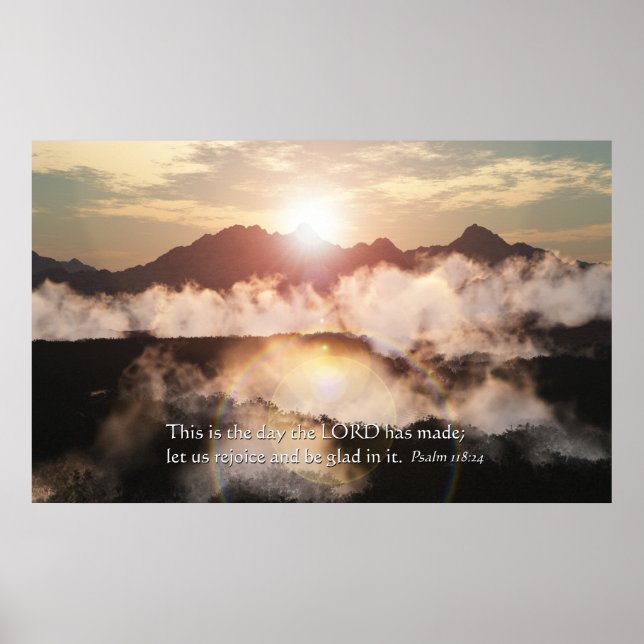 Let Us Rejoice Poster (Front)