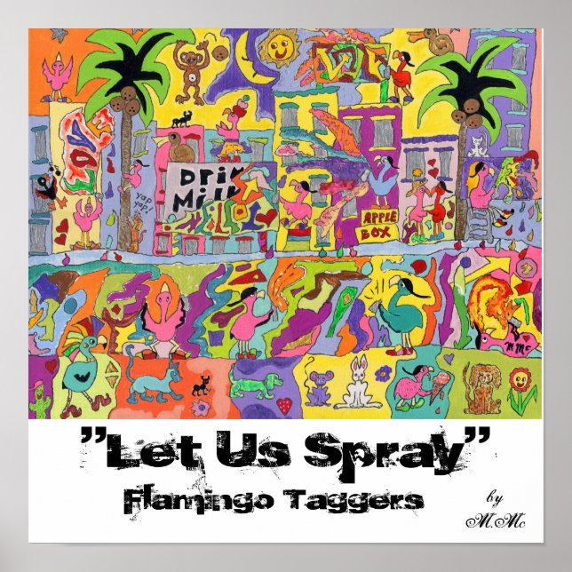 "Let Us Spray" Poster (Front)