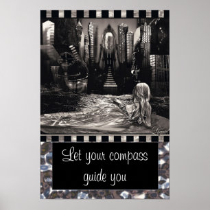 Let your compass guide you Customisable (Poster) Poster