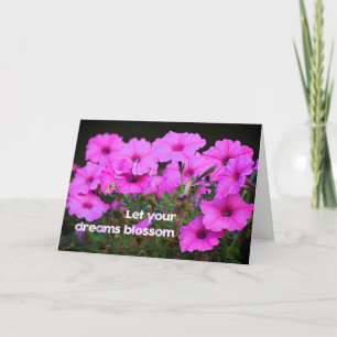 Let Your Dreams Blossom Card