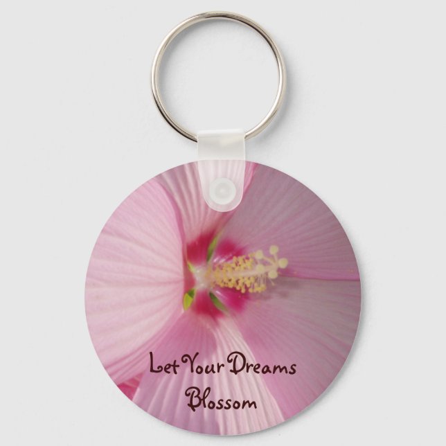 Let Your Dreams Blossom Key Ring (Front)