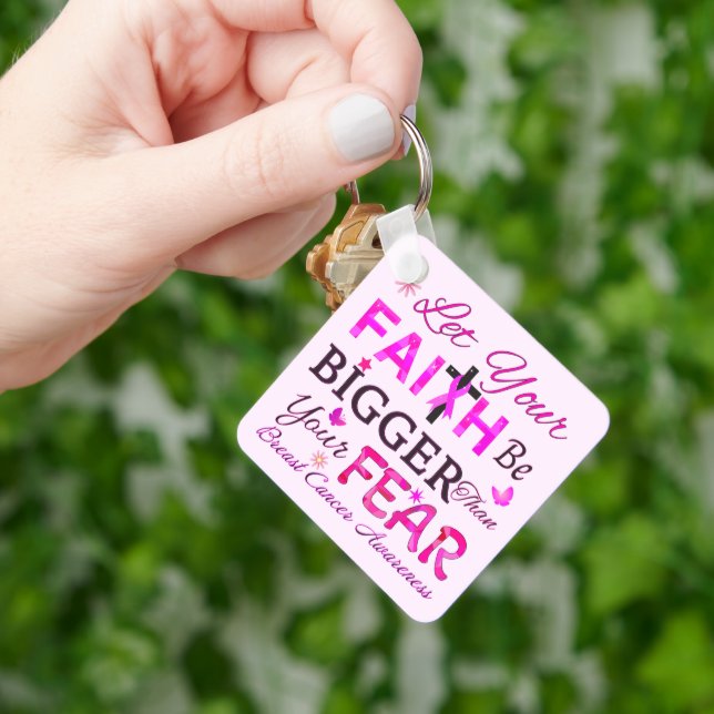 Let Your FAITH Be BIGGER Key Ring (Hand)