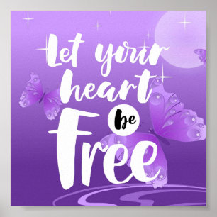 Let Your Heart Be Free Poster