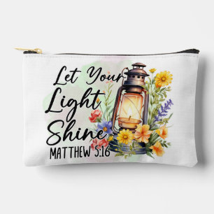 Let your light shine accessory pouch