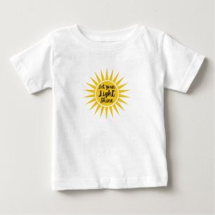 Let your light shine  baby T-Shirt