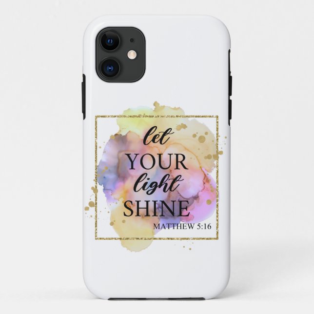 Let your light shine Case-Mate iPhone case (Back)