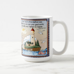 Let Your Light Shine Classic White Mug