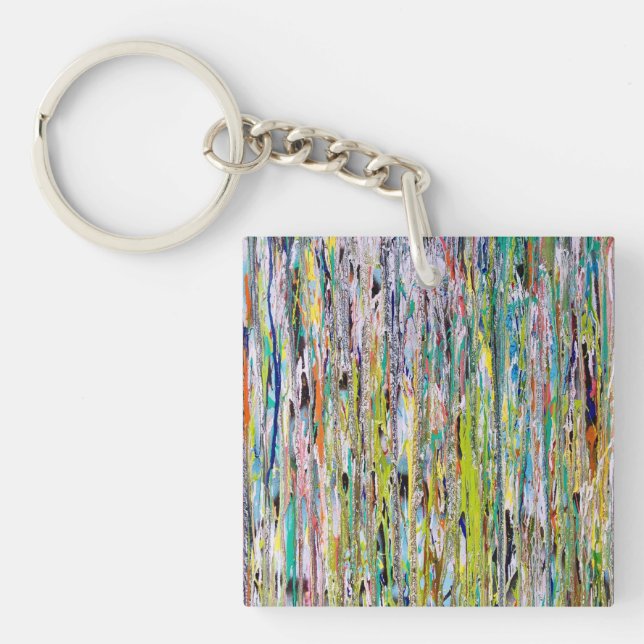 Let Your Light Shine Down Keychain (Front)