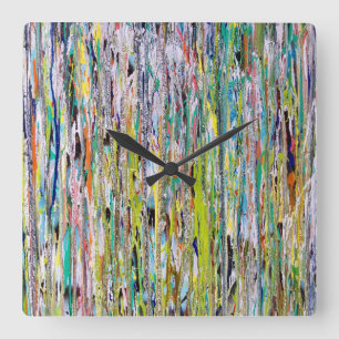 Let Your Light Shine Down Wall Clock