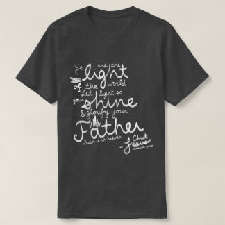 Let Your Light Shine KJV Bible Shirt