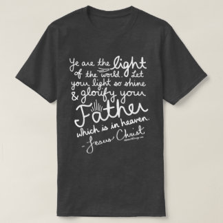 Let Your Light Shine KJV Bible Shirt 2