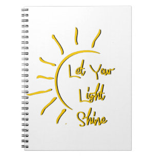 Let your light shine notebook