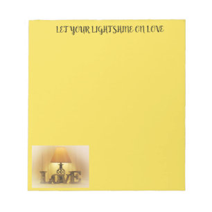 Let your light Shine Notepad
