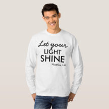Let Your Light Shine Personalised Bible Christian