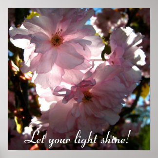 Let your light shine! poster
