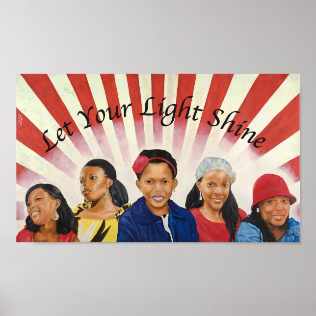 Let Your Light Shine Poster (Front)