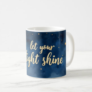 Let YOur Light Shine Stars & Lantern Coffee Mug