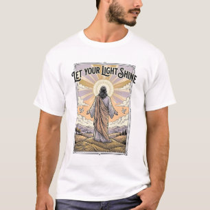 Let Your Light Shine Vintage Faith T-Shirt