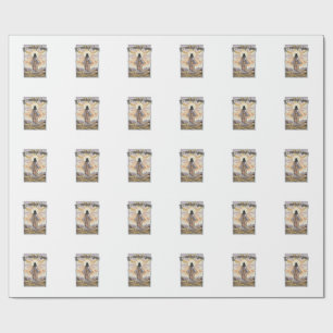Let Your Light Shine Vintage Faith Wrapping Paper