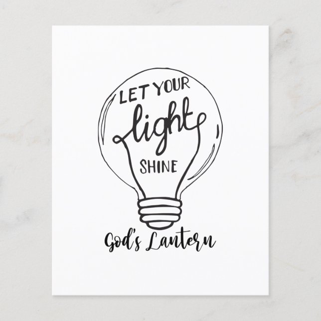 Let Your Light Shine with God's Lanterns (Front)