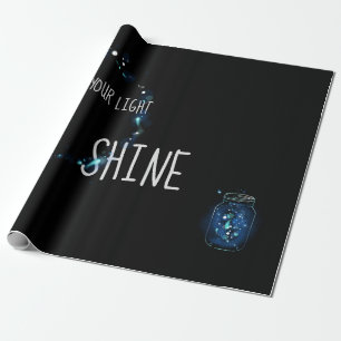 Let Your Light Shine Wrapping Paper