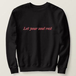 ✨ Let Your Soul Rest Aesthetic Hoodie – Calm Spiri