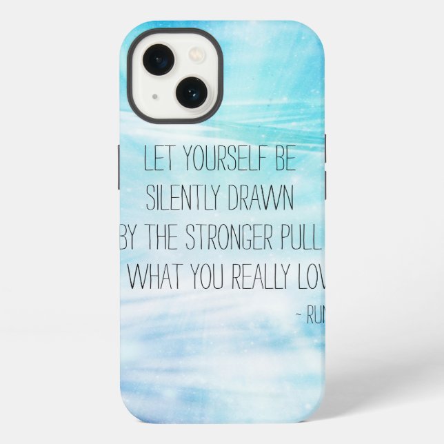 Let Yourself Be Drawn iPhone Case (Back)