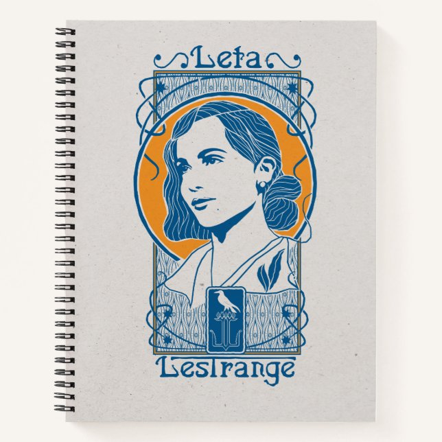 Leta Lestrange Illustration Notebook (Front)