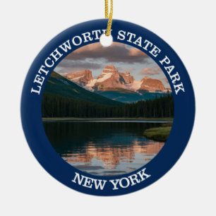 Letchworth State Park Ceramic Ornament
