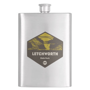 Letchworth State Park New York Hip Flask