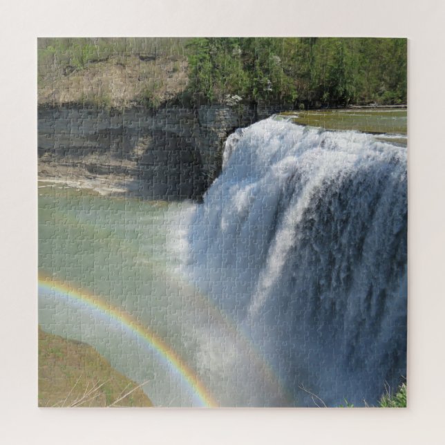 Letchworth State Park NY Landscape Scenic Puzzle (Vertical)